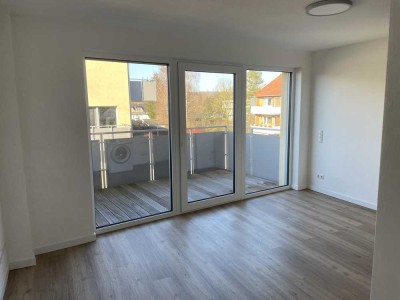 Erstbezug: schöne 1-Zimmer-Whg. mit Balkon