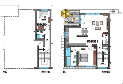 Stilvolle gepflegte 3-Zimmer-DG-Wohnung in Friedrichsdorf