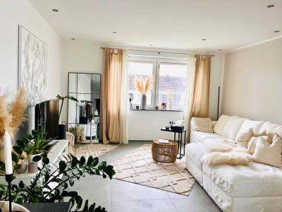 Schöner Wohnen in geschmackvoller, neuwertiger 3-Zimmerwohnung mit sonnigem Balkon OT Maximiliansau