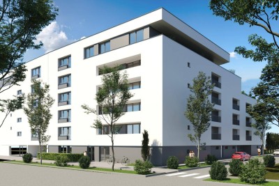 Neubau - 3 Zimmer Wohnung mit Balkon - Wels