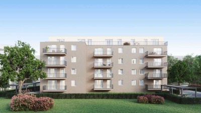 barrierefreies Raumwunder im Neubau mit Balkon (We 16)