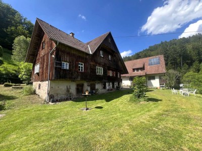 Attraktives Hofgut mit 2 großen Wohn- und Ökonomiegebäuden in traumhafter, sonniger Panorama A