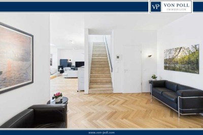 Luxuriöse, exklusive Maisonettewohnung mit Tiefgarage in historischem Anwesen im Herzen von Mainz