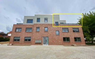 ERSTBEZUG / PROVISIONSFREI: Einzigartige 2-Raum-Whg. m. exklusiver 47m² Dachterrasse u. Stellplatz