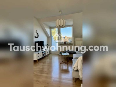 Tauschwohnung: 2-Zimmer Dachgeschosswohnung mit Balkon