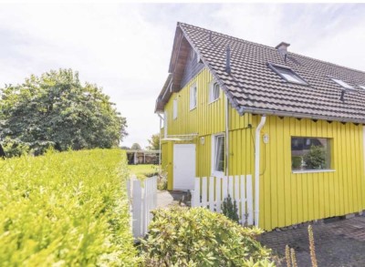 Vollständig möbliertes, Haus mit Garten, Kamin, Stellplatz (befristet)