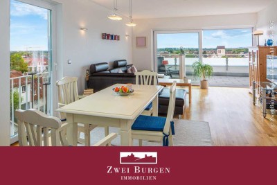 Exklusive Dachterrassen-Eigentumswohnung in Fernsichtlage Laudenbach
