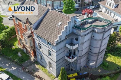Charmante Maisonette-Eigentumswohnung über 2 Etagen mit Dachterrasse und Balkon in Duisburg-Hamborn