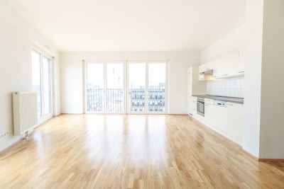 Leben über den Dächern: Exklusives Penthouse mit Balkon & Tiefgarage in moderner Architektur