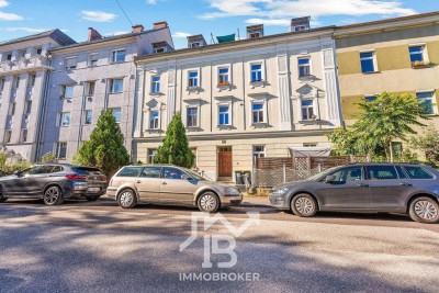 Sanierungsbedürftig, aber voller Möglichkeiten – 4,5-Zimmer Wohnung in Linz-Urfahr