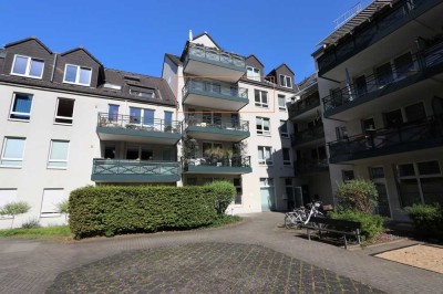 + Kaarst-Zentrum + Etagenwohnung + ca. 81 m² Wohnfl. + 2 Zimmer + Balkon + Aufzug + TG-Stellplatz +