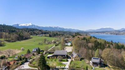 Traumanwesen über dem Wörthersee - ca. 3.900 m² reines Bauland Kurgebiet!