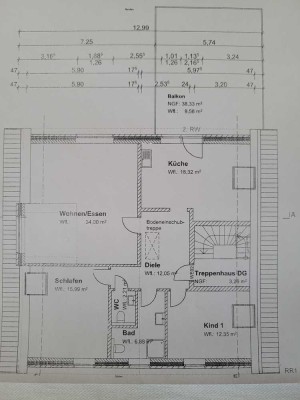 Geräumige 3-Zimmer-Wohnung zur Miete in Sassenberg-Füchtorf