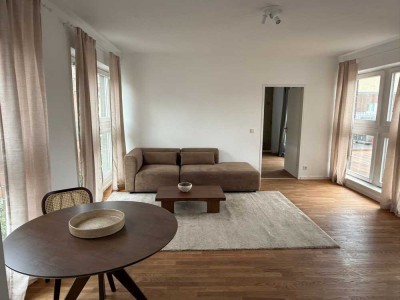 Geschmackvolle 2-Zimmer-Penthouse-Wohnung mit lux. Innenausstattung am Potsdamer Platz