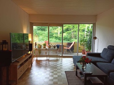 Ruhige, komfortable 2-Zi-Wohnung in Poppelsdorf gegenüber Melbbad Südwest-Balkon Blick zum Kreuzberg