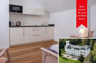 1-Zimmer "Schloss Studio" – Kapitalanlage mit emotionaler Rendite im Schloss Hohendorf