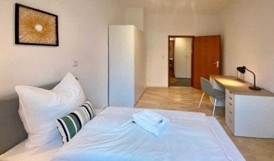Modern eingerichtete 4,5-Zimmer-Wohnung für WGs, Firmen, Internationals