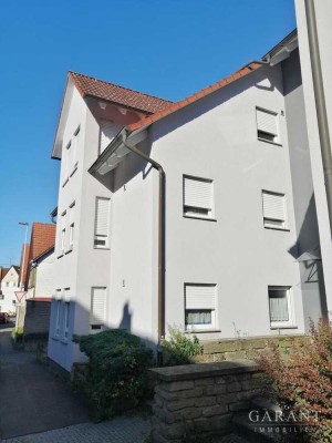 Idyllisches Zabergäu: 2 Zimmer-Wohnung mit Balkon und PKW-Stellplatz in Brackenheim zu verkaufen!