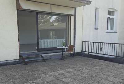 Helle 2-Zimmer Wohnung mit großzügiger Terrasse in Düsseldorf-Stockum, zentrale Lage