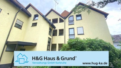 FREI! 2,5-Zimmerwohnung mit Balkon, EBK und Stellplatz in zentraler Lage von Grötzingen