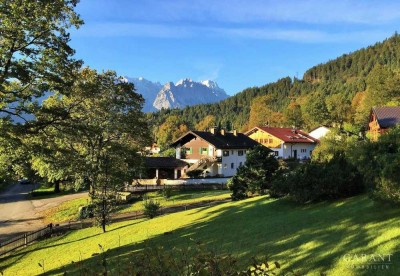 Großzügiges, ruhig gelegenes Einfamilienhaus als Familiendomizil in Garmisch-Partenkirchen