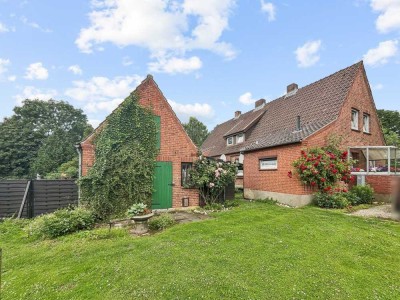 Wohnträume werden wahr - Charmantes Rotklinkerhaus mit zwei Wohneinheiten in Zarpen