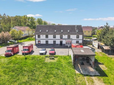 +5.118m2 Grundstück + 360m2 Wohn-/Gewerbeobjekt = Ihr Projekt & Ihre Zukunft in Görzig, Großenhain+