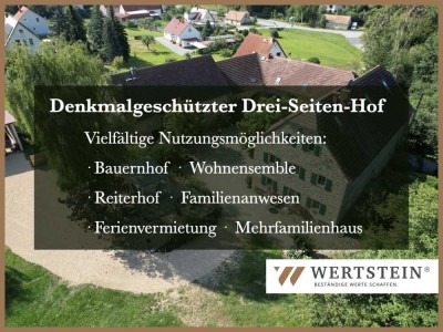 Traumhafter Dreiseithof - bei Görlitz