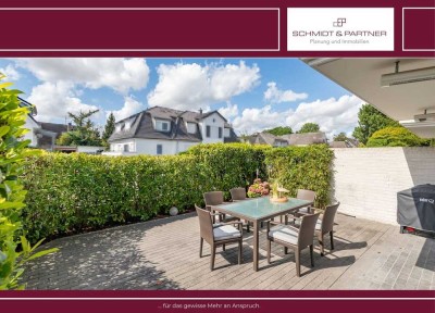 Stilvolle Erdgeschosswohnung im Doppelhaus – mit Garten, Garage & Privatsphäre