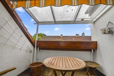 Bezaubernde 3-ZKB Dachgeschosswohnung mit Garage in ruhiger Lage mit Top-Anbindung München/Augsburg