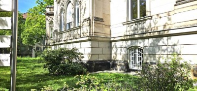 Uninähe - Interessante 2-R-Whg. in san. Villa, Südvorstadt Dresden