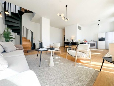 Dachgeschoss Maisonette im ruhigen Gartenhaus