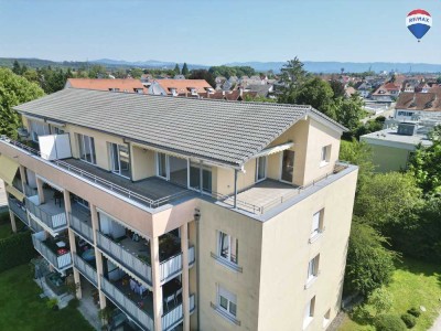 Barrierefreie Penthouse-Wohnung mit Fußbodenheizung, großer Terrasse und TG-Stellplatz!
