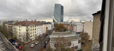 Top-Lage in Frankfurt: 8-Familienhaus mit geplantem Penthouse mit Blick auf die ikonische  EZB