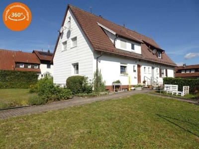 "1-2 Familien-Doppelhaushälfte mit großem Garten"