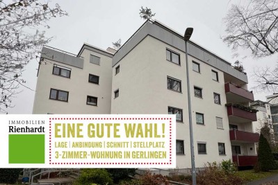 Eine gute Wahl! 3-Zimmer-Wohnung in Gerlingen