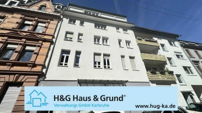 Vermietete Dachgeschosswohnung mit 4 Zimmern und herrlichem Balkon in gefragter Weststadtlage