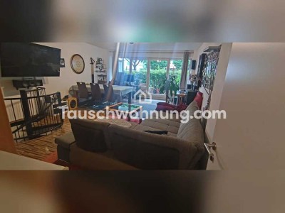Tauschwohnung: Ruhige Erdgeschosswohnung mit großer Terasse + Parkplatz