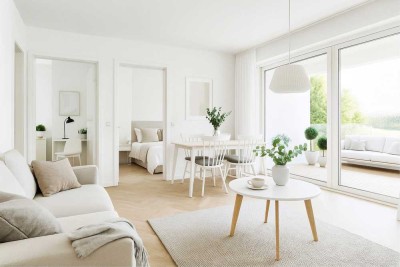 Ab ins Körbchen! Feiner Wohnraum für 2 + 4 Beiner: Renoviert, tolle Lage, eigener Garten