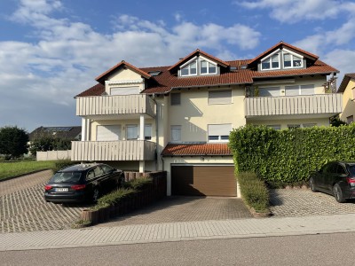 Sehr schöne helle 2-Zimmer-Wohnung mit Terrasse & Balkon in Kirchardt