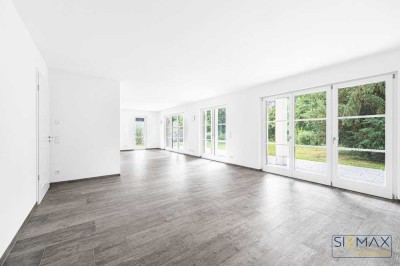 "Exklusive Gartenwohnung in Obermenzing – 2 Ebenen, 500 m² Privatgarten & Tiefgaragenzugang"