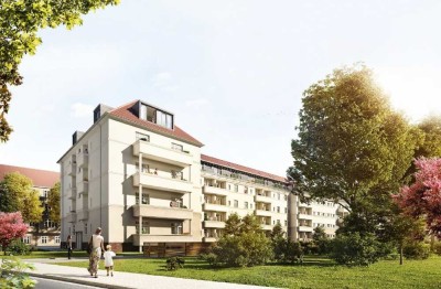 Exkl. vollst. renovierte 4-ZI.-Whg. mit 2 Balkonen+geh. Innenausstattung mit EBK in Berlin Spandau