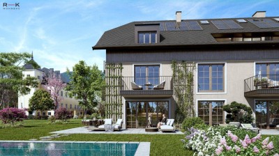 Luxuriös wohnen auf 151m² mit parkähnlichem Garten