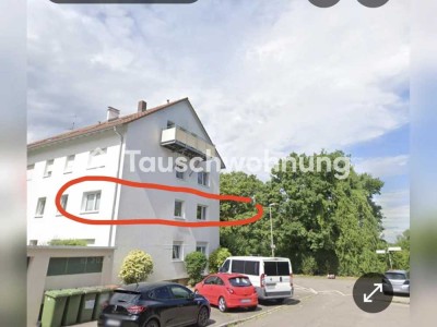 Tauschwohnung: Schöne 2 Zimmer Wohnung m. Balkon direkt am Seepark/Seeblick