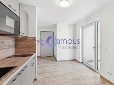 Möbliertes 2-Zimmer-Studentenapartment mit großzügigem Balkon