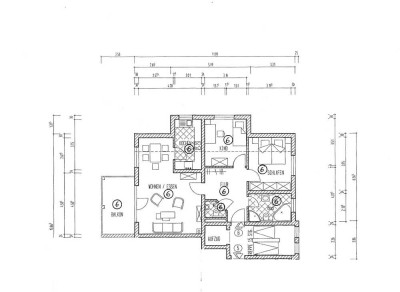 Schöne, helle Dreizimmerwohnung in Forst