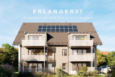 Erstbezug 3-Zimmer-Wohnung mit Balkon und Einbauküche in Uttenreuth