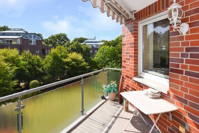 Gepflegte Wohnung mit hochwertiger Einbauküche, Aufzug und Balkon in gesuchter Lage von Langenhagen