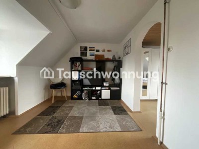 Tauschwohnung: 2 room Wohnung near Westpark (with attic), separate kitchen