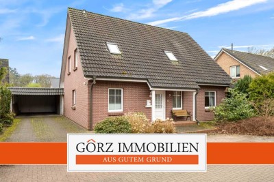 Charmantes Niedrigenergie-Haus mit großzügig überdachter Terrasse am Rantzauer Forst!